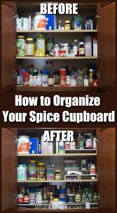 How To Organize Your Spice Cabinet With Dollar General Cleaning Hacks House Cleaning Tips Spice Cabinet