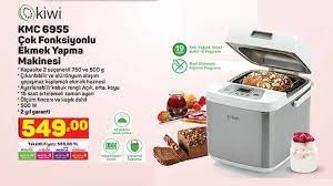 a101 kiwi kmc 6955 cok fonksiyonlu ekmek yapma makinesi yorumlari ve ozellikleri kiwi ekmekler brosur