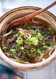 Beef Udon Niku Udon Recipetin Japan Recipe In 2021 Beef Udon Chicken And Beef Recipe Rice Dishes Easy