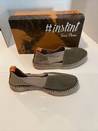 Toni Pons instint I-66PQ Molsa KhakiStone Espadrilles Shoes US Size 6  EU36 New