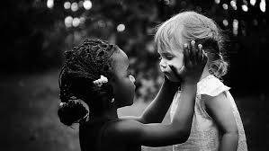 One And The Same Photo Beautiful Children Black And White Photography