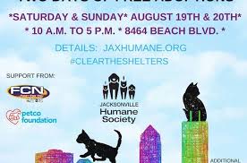 Check out these things to see and do in jacksonville. Clear The Shelters Hosted By The Jacksonville Humane Society Is This Weekend
