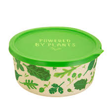 So if you live or work in nomad, and you need something good. Powered By Plants Round Lunch Box