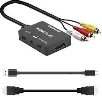 Amazon.com: HDMI to RCA Converter with 3.5mm Audio ...