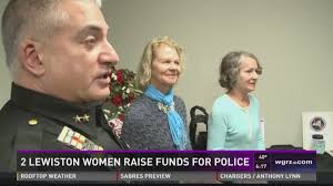 2 Lewiston Woman Raise Funds For Police
