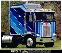 Kenworth Trucks Of The 1950s Cabover 18 Wheeler Big Rig Tilt Cab 853 Kenworth Trucks Trucks Classic Chevy Trucks