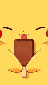Pikachu Ice Cream Cute Pikachu Iphone Wallpapers Mobile9 Chibi Kawaii Pikachu Mignon Pikachu Fond Ecran Pokemon