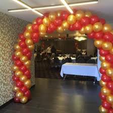 Red Black And Gold Balloon Arch Red And Gold Balloon Arch Gold Theme Birthday Gold Balloons Decorations Gold Party Decorations