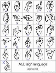 american sign language chart printable spanish bing images