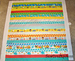 I have my jelly roll quilts first and after that are the free patterns from the fat quarter shop with videos! Jungle Path Baby Quilt Modafabrics
