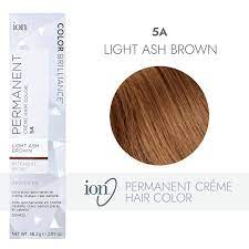 To help make the selection process a bit easier, we spoke with master colorist gio bargallo of rita hazan salon in new york city to compile the ultimate hair color chart for brunette, red, and blond shades. Ion 5a Light Ash Brown Permanent Creme Hair Color By Color Brilliance Permanent Hair Color Sally Beauty
