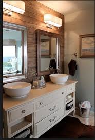 Add style and functionality to your bathroom with a bathroom vanity. Accent Wall Behind Vanity Bathrooms Remodel Shabby Chic Bathroom Bathroom Decor