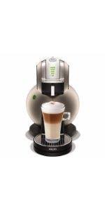 Spalvų asortimente yra raudonos, oranžinės, baltos ir juodos spalvos. Krups Nescafe Dolce Gusto Mini Me Coffee Capsule Machine Amazon De Home Kitchen