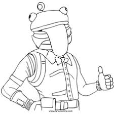 The john wick skin is a fortnite cosmetic that can be used by your character in the game! Fortnite Coloring Page