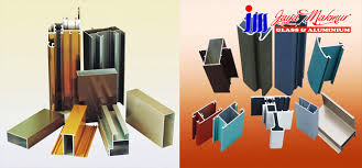 Kaca dihitung dengan perkalian tinggi dan lebar, sbb : Jenis Bahan Kusen Aluminium Toko Kaca Aluminium Depok Jaya Makmur Glass
