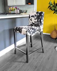 See more ideas about cow, cow kitchen, cow kitchen decor. Ikea Henriksdal Bar Stool Chair Cover Black Cow Print Affordable Designer Custom Handmade Trendy Fashionable Locally Made High Quality