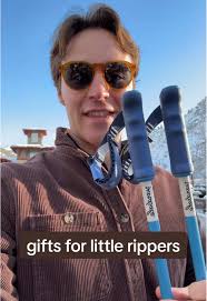 teenie tiny ski poles #skiing #skigear #christmasgift