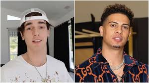 The tiktok star and the youtuber got into a fight while promoting their upcoming boxing match in. Bryce Hall Gets His Tiktok Friends To Intimidate Austin Mcbroom Ahead Of Their Fight