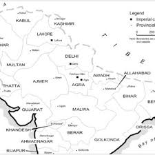 On A Political Map Of India Locate The Following: 1. Awadh Under Safdar  Jung2. Maratha Under Shivaji3. - Brainly.In