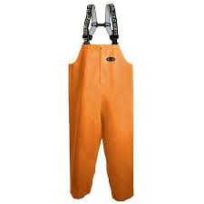 grundens c116o clipper 116 bib pant orange size x large