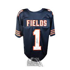 The buckeyes will have quite the quarterback competition between fields. Justin Fields Autographed Chicago Bears Custom Football Jersey Bas Coa Steel City Collectibles