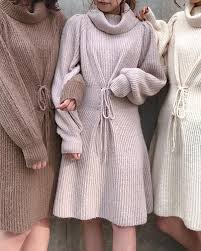 公式 ナイスクラップ ニット セーター 通販 one after another hand knitted dress one piece dress fashion