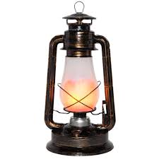 Wintergreen Lighting 15 5 Metal Led Decor Lantern With Electric Flameless Flickering Light Walmart Com Walmart Com