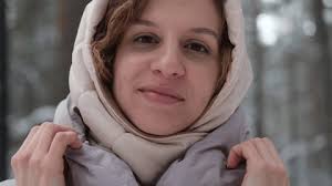 492 Woman Walking Away Out Of Focus Stock Video Footage