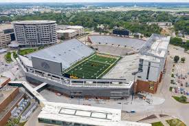 July 21 2019 Iowa City Iowa Usa Aerial Views Kinnick Stadium