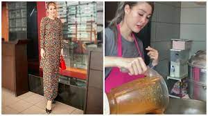 Dah laaa cantik, kaya, rajin ke dapur lak tu. Video Sorry For The Messy Look Datin Paduka Eina Azman Tunjuk Skill Memasak Yoy Network