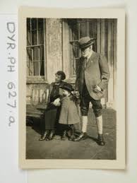 Robert Wynter Blathwayt (1850-1936) and family member. 454418.7