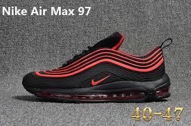 Black Air Max 97 Mens Nike 97 Kpu Max 97 Kpu New Men Black Red 40 47 Nike Air Max Nike Air Max 97 Nike Air