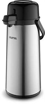 Gourmia Gap9820 Airpot Thermal Hot Coffee Dispenser Coffee Thermos Coffee Carafe