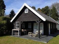 12 Houten Chalet Of Vakantieverblijf Of Bed En Breakfast Met Overkapping Geisoleerd En Afgetimmerd 50m2 Houten Schuur Huis Buitenkant Buitenkant Huis