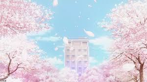 Anime aesthetic anime scenery sakura trees cherry blossoms pastel pink pastel aesthetic. Serendipity Anime Aesthetic Sakura