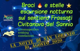 Aug 10, 2017 · il 10 agosto è la notte forse più attesa dell'anno, la notte di san lorenzo e delle stelle cadenti. Notte Di San Lorenzo A Citanova Del Sannio Escursione Notturna