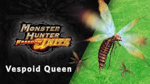 Queen Vespoid. Would you like to see her return in Rise as part of old gen  Neopterons? : r/MonsterHunter