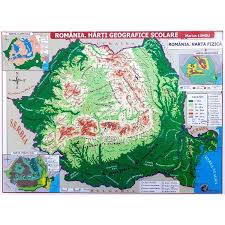 Forme tectonice si structurale 1. Romania Harta Fizica Harta Repartitiei Oraselor Emag Ro