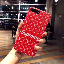 Mode pc mat case pour iphone 7 7 plus lettre de motivation celular case en plastique dur cas de téléphone pour iphone 6 6s plus 5 5s se capa. Supreme X Lv Case For Iphone 8 7 6 Plus Red Iphone Phone Cases Case Diy Phone Case