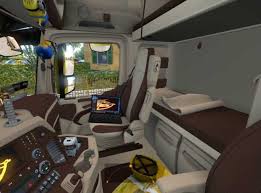 Hello everyone, today we wanna share with you our project off a mercedes benz new actros 2019. Mercedes Actros Mp4 Interior 1 33 X Ets2 Mods Euro Truck Simulator 2 Mods Ets2mods Lt