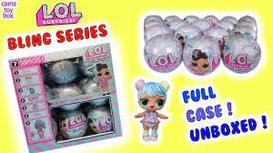 Since february 2018, a cool novelty appeared in the world of lol surprise dolls …. Unboxing Lol Surprise Dolls Bling Series Full Case New Toys Glitter Doll Youtube