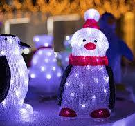 Christmas Outdoor Holiday Decoration LED Solar Snowman Motif ...