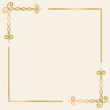 Golden wedding bells with yellow flowers and pink ribbons in white border. Wedding Border Images Free Vectors Stock Photos Psd