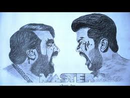 Master Third Look Poster Drawing How To Draw Vaathi Coming Audio Launch Vijay64 Fdfs Update Release Youtube Poster Drawing Drawings Poster