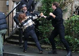 Starring alongside suranne jones is game of thrones star rose leslie as ds kirsten longacre who helps silva lead an investigation on land and at sea into a conspiracy that goes to the. Cast Of Bbc One Thriller Vigil Rehearse On Set Ahead Of Fight Scene