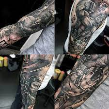 100 Incredible Hulk Tattoos For Men Gallant Green Design Ideas Hulk Tattoo Hulk Tattoo For Men Sleeve Tattoos
