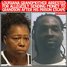 Louisiana Grandmother Faces Charges for Allegedly Financing Escaped Inmate  Grandson #behindbars #InmateLife #explorer