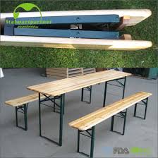 This beer pong table from gopong comes with its own carrying case so it's easy to store anywhere when you're. China Biertisch Wooden Beer Table Set China Beer Table Outdoor Furniture