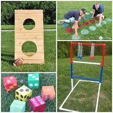 Whether your backyard is open grass or has a swimming pool, a few games can make your day more lively. 13 Diy Backyard Games You Ll Want To Make This Weekend