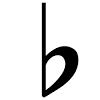 #), and the descending accidental note (flat: 1